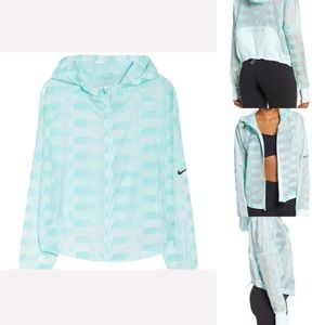 Nike Air Hooded Running Jacket Size-XS